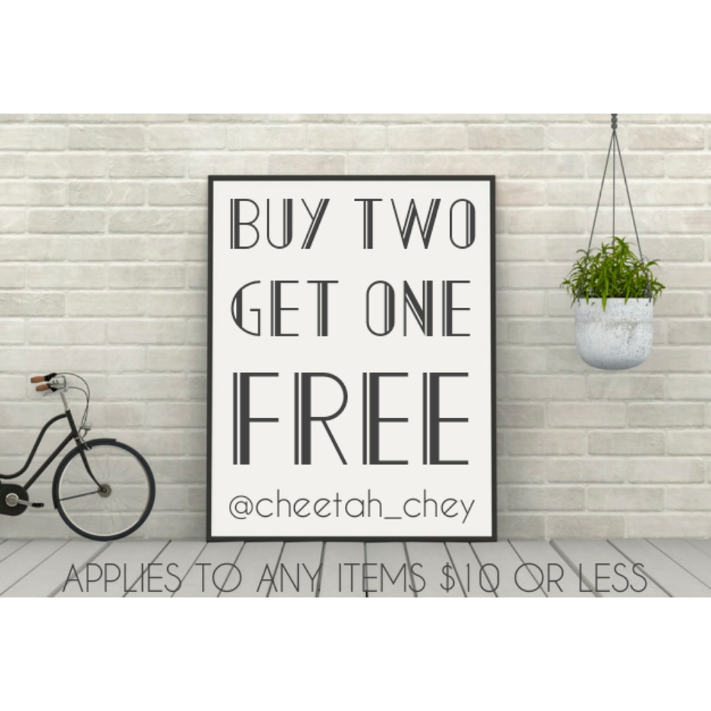 🔆 Buy Two Get One Free! ✨
